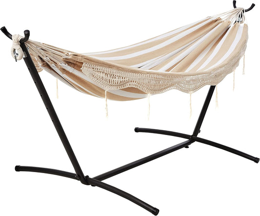 Hamac Double XL sur Support (9 pieds)