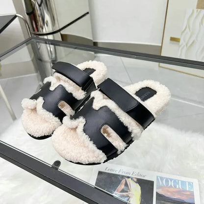 Hermes - Sandale Luxe en Peau de Mouton