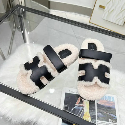 Hermes - Sandale Luxe en Peau de Mouton