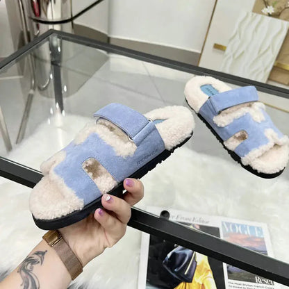 Hermes - Sandale Luxe en Peau de Mouton