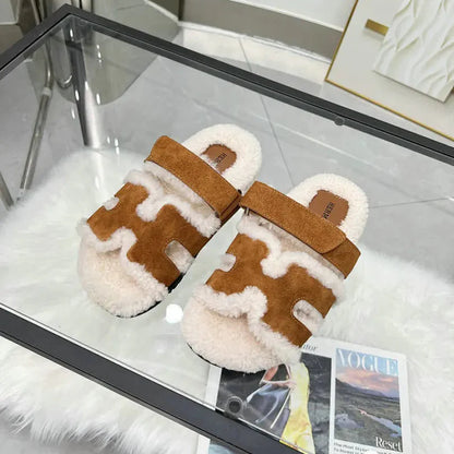 Hermes - Sandale Luxe en Peau de Mouton