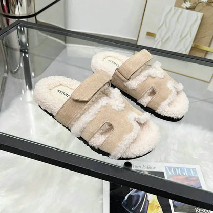 Hermes - Sandale Luxe en Peau de Mouton