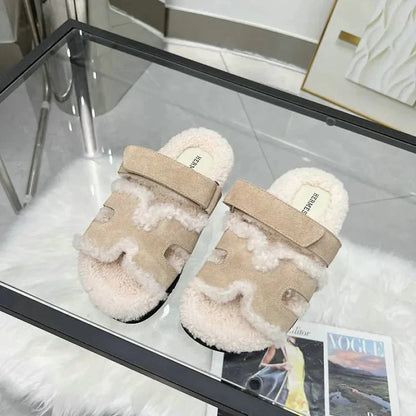 Hermes - Sandale Luxe en Peau de Mouton