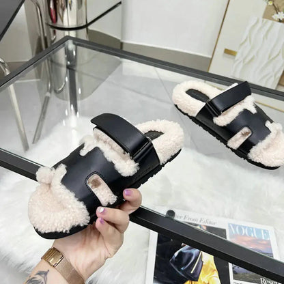 Hermes - Sandale Luxe en Peau de Mouton