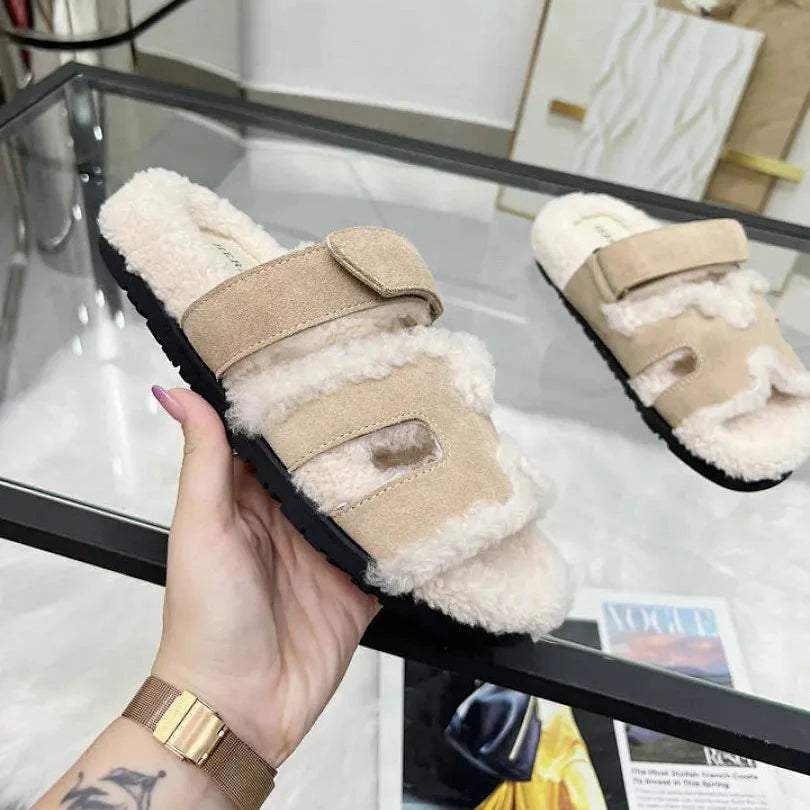 Hermes - Sandale Luxe en Peau de Mouton