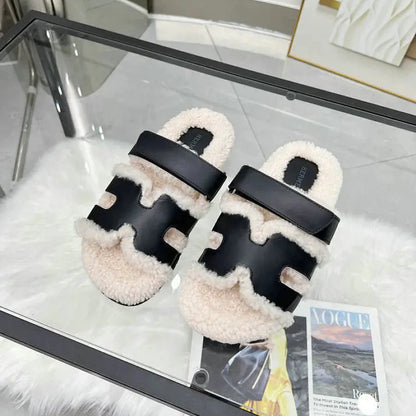 Hermes - Sandale Luxe en Peau de Mouton