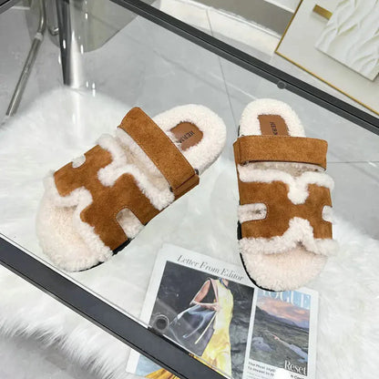 Hermes - Sandale Luxe en Peau de Mouton