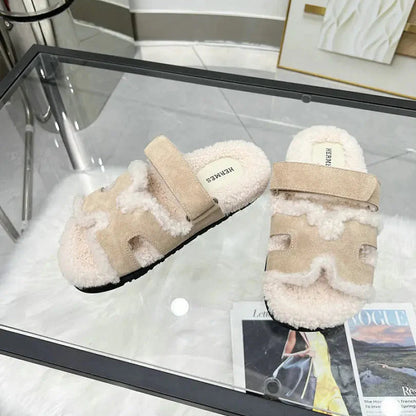 Hermes - Sandale Luxe en Peau de Mouton